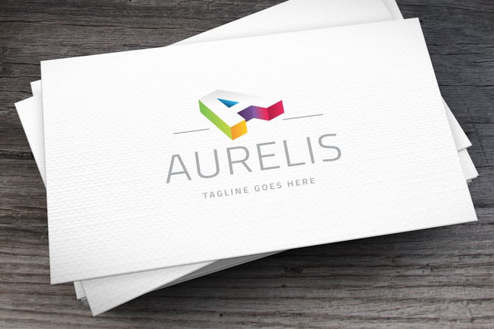 Aurelis Letter A Logo Template