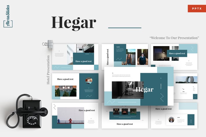 Hegar - Hotel Powerpoint Template
