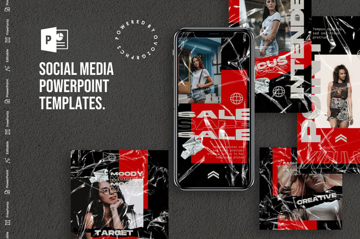 Social Media PowerPoint Template
