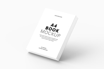 A4 Book Mockup