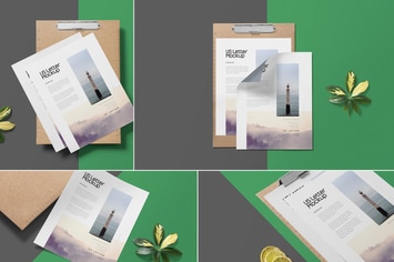 Letterhead Mock Ups