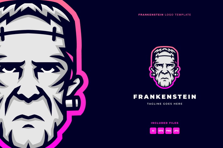 Frankenstein Logo Template