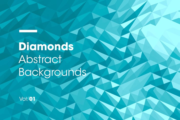 Diamonds | Abstract Backgrounds | Vol. 01