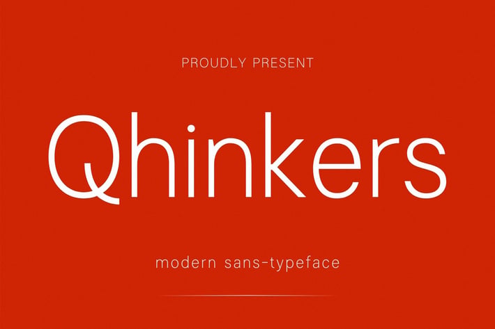 Qhinkers-Modern Sans
