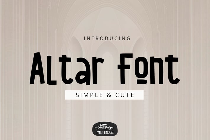 Altar Font