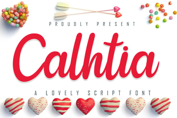 Calhtia Lovely Script