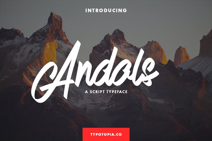 Andals Script Typeface