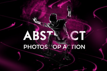 Abstract Photoshop Action