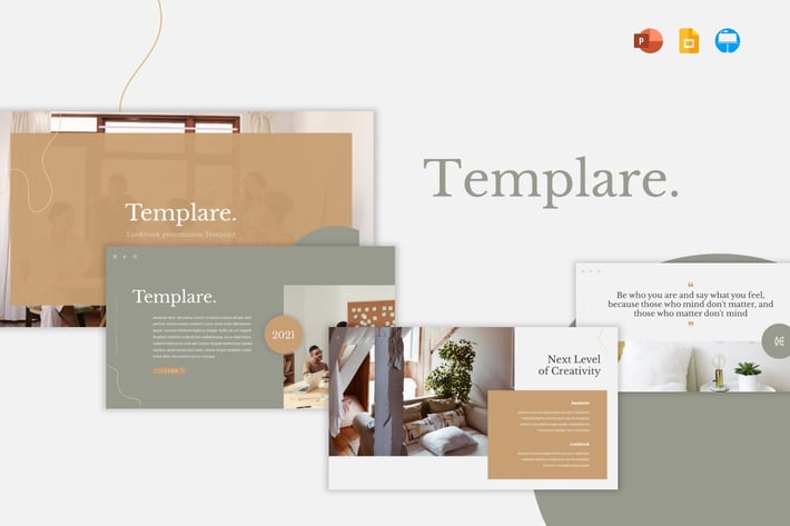 Templare - GSLIDE KEY PPTX TEMPLATE