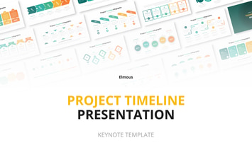 Project Timeline Keynote Presentation Template
