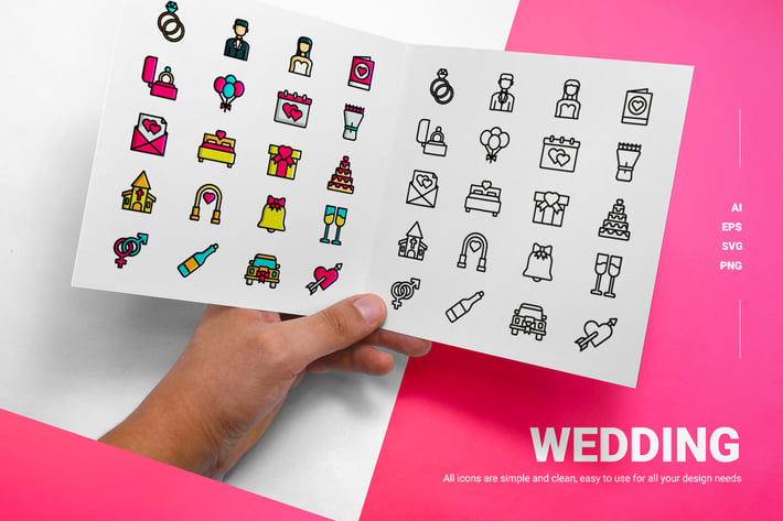 Wedding - Icons