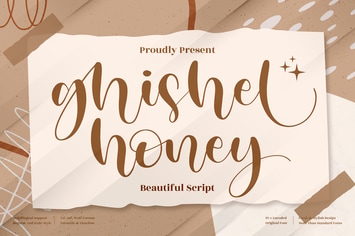 Ghisel Honey Bouncy Script