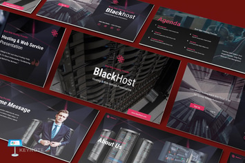 BlackHost - Hosting Service Presentation