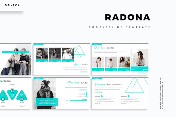 Radona - Google Slide Template