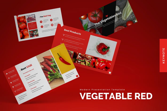 The Vegetables - Keynote Template