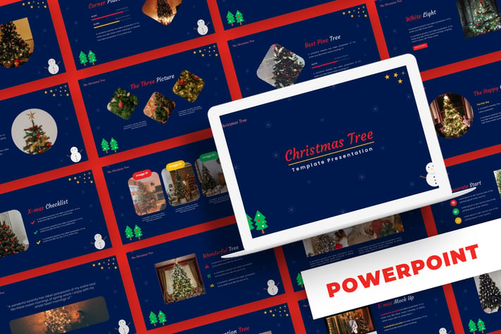 Christmas Tree - Powerpoint Template