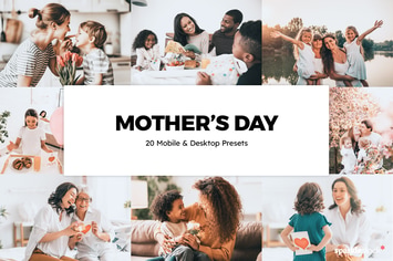 20 Mother's Day Lightroom Presets & LUTs