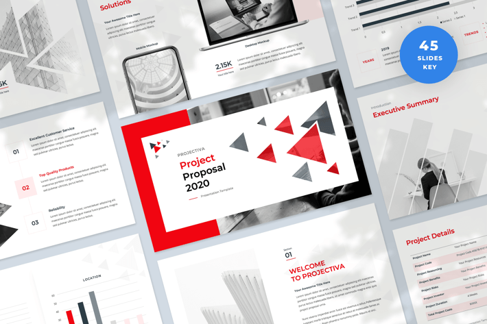 Project Proposal Keynote Presentation Template