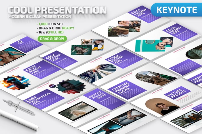 Cool Keynote Presentation Template