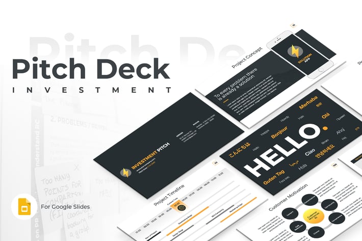 Pitch Deck Google Slides Template