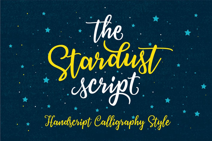 Stardust Script Typeface