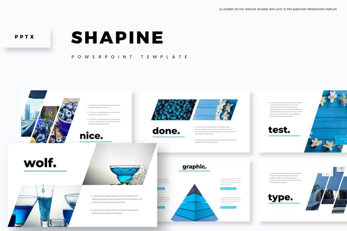 Shapine - Powerpoint Template
