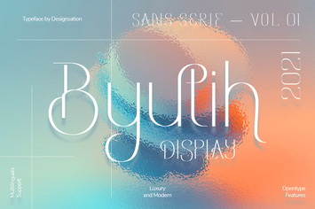 Byutih Sans Typeface