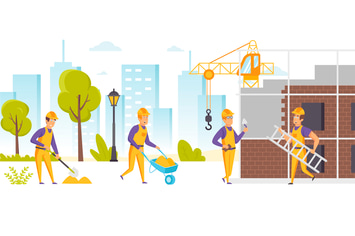 People Builders in Hard Flat Scene Situation