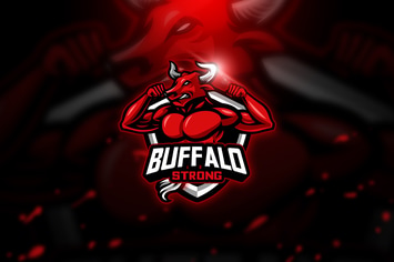 Buffalo 2 - Mascot & Esport Logo