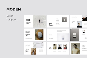 MODEN - Powerpoint Style Template