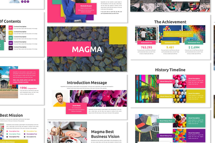 Magma - Business Template Prensentation