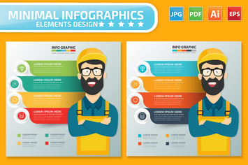 Engineer Infographics design