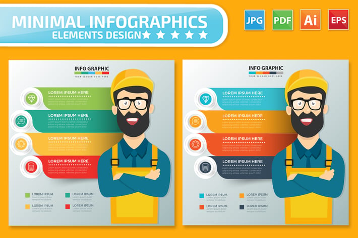Engineer Infographics design