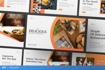 Delicious Keynote Presentation Template