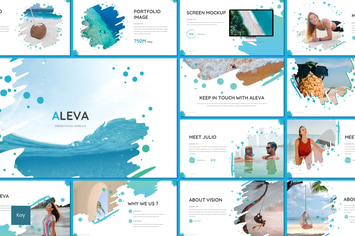 Aleva - Beach Keynote Template