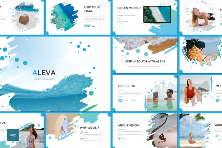Aleva - Beach Keynote Template