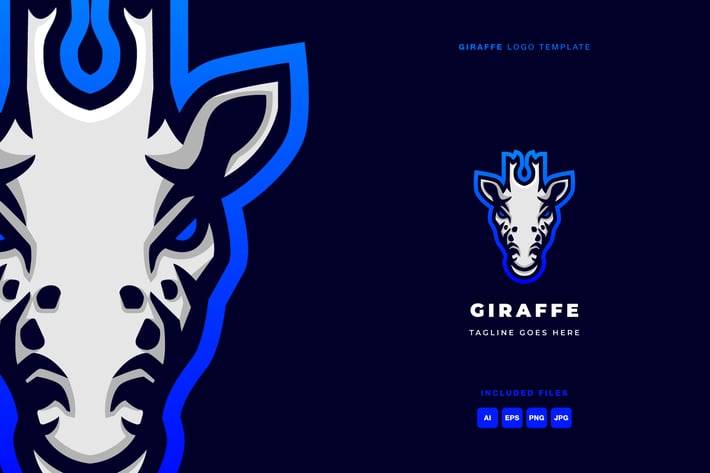 Giraffe Logo Template