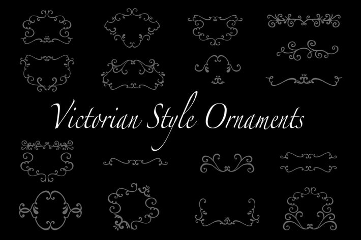 Victorian Style Ornaments