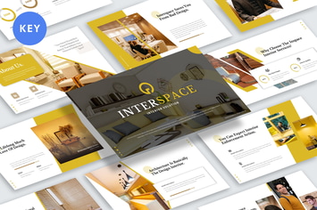 InterSpace – Interior Business Keynote Template