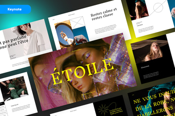 ETOILE - Fashion & Art Exhibition Keynote