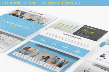 Cleaning Service - Keynote Template