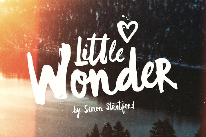 Little Wonder font