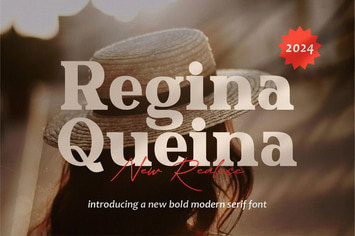 Regina Queina - Bold Modern Serif
