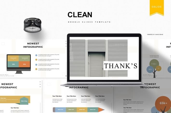 Clean|Google Slides Template