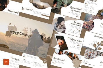 Happy Camping - Powerpoint Template