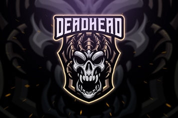Deadhead Sport and Esport Logo Template