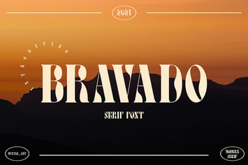 Bravado | Serif Display