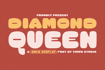 Diamond Queen - Bold Display Font TT