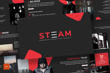Steam - Business Powerpoint Template
