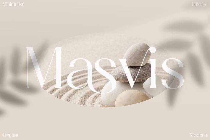 Masvis Minimalist Serif Font